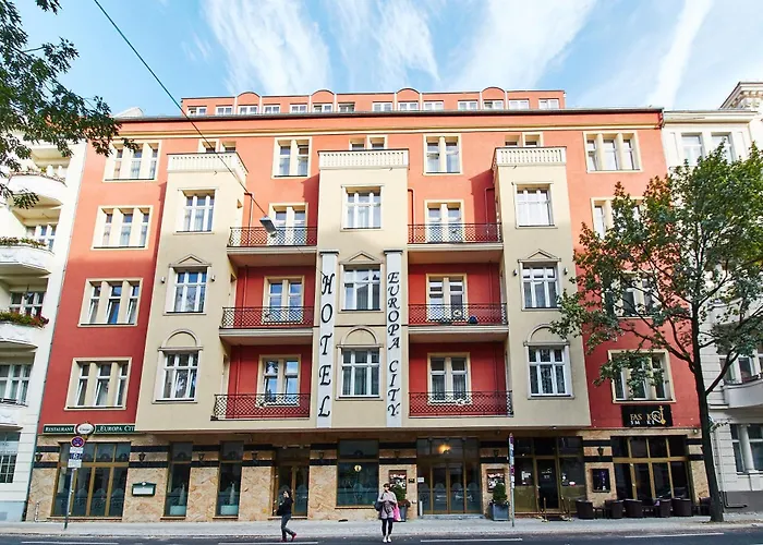 Hotel Europa City mit Teststation